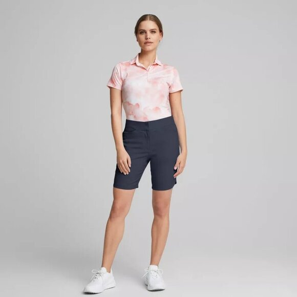 Puma MATTR Cloudy Polo Women's Sz Small Lovable Golf club logo - Picture 3 of 5